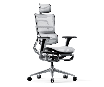 Fotel ergonomiczny DIABLO Chairs V-MASTER czarno-biały